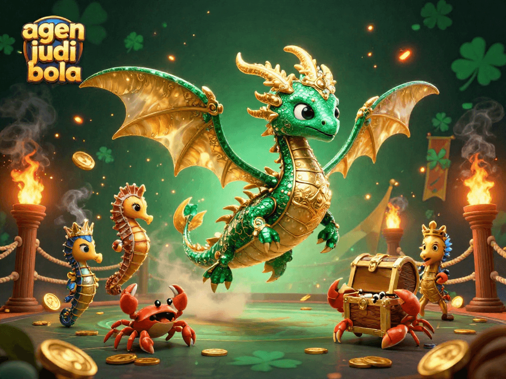 Engage with agen judi bola by uncovering treasure in a vibrant 3D casino world, filled with excitement.