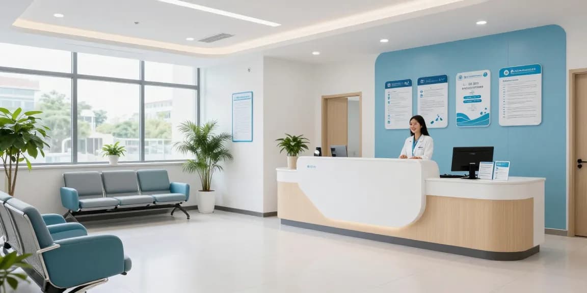 Health insurance when you turn 26 is crucial for young adults seeking healthcare services, featuring compassionate doctor consultation in a medical clinic.