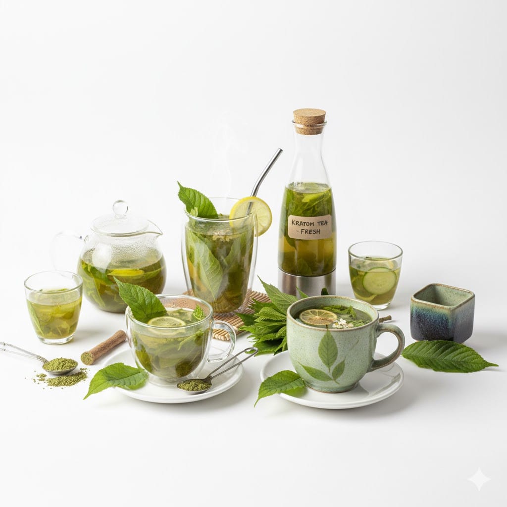 Fresh Kratom Leaf Tea Thailand – Traditional Thai Herbal Brew