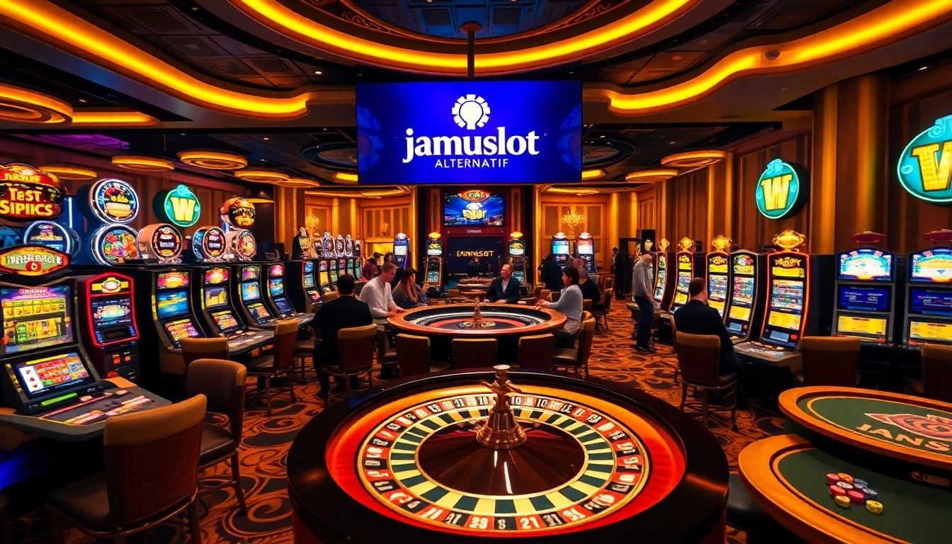 Experience high rewards and excitement with jamuslot alternatif at luxurious slot machines.