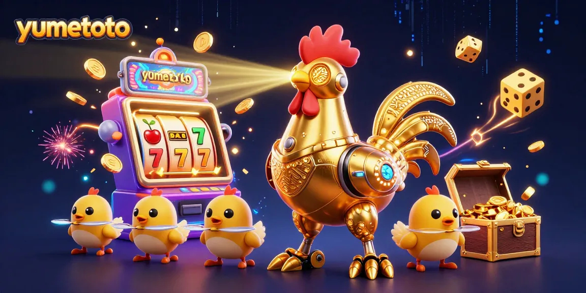 Memenangkan jackpot di yumetoto dengan mesin slot 3D dan karakter menyenangkan yang meriah.