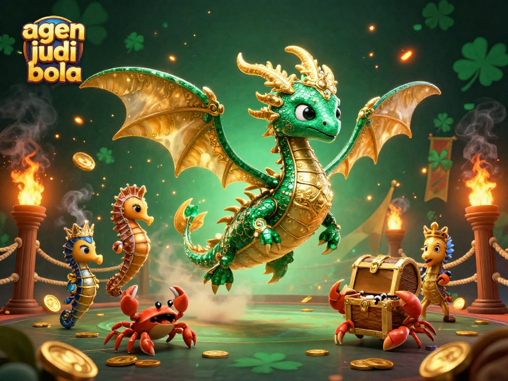 Engage with agen judi bola by uncovering treasure in a vibrant 3D casino world, filled with excitement.
