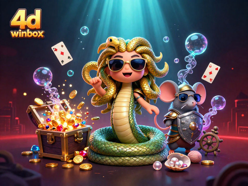 Experience the thrill of the 4d winbox lottery with vibrant games and dynamic characters.