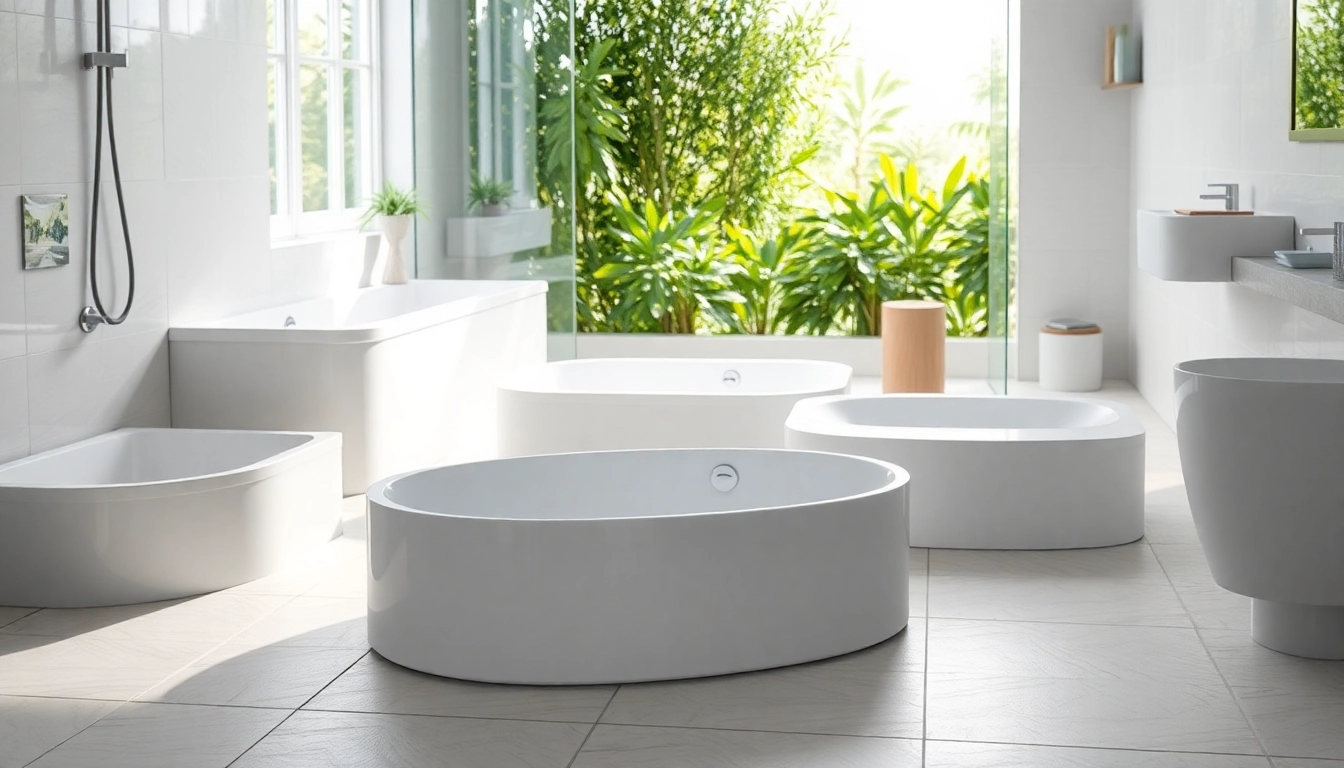 Showcasing various shower bases designed for modern bathrooms, emphasizing unique features and textures.