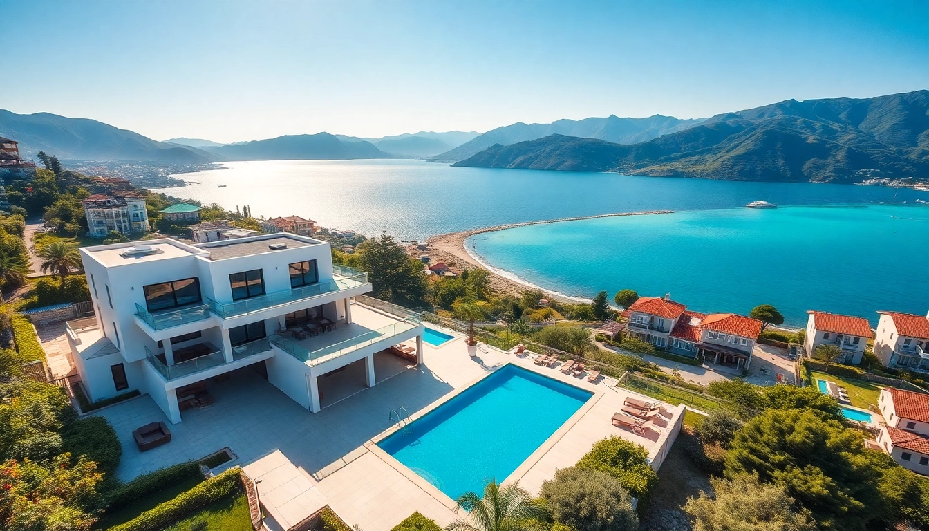 Visualize the opportunity to buy property in alanya with stunning villas and scenic coastline.