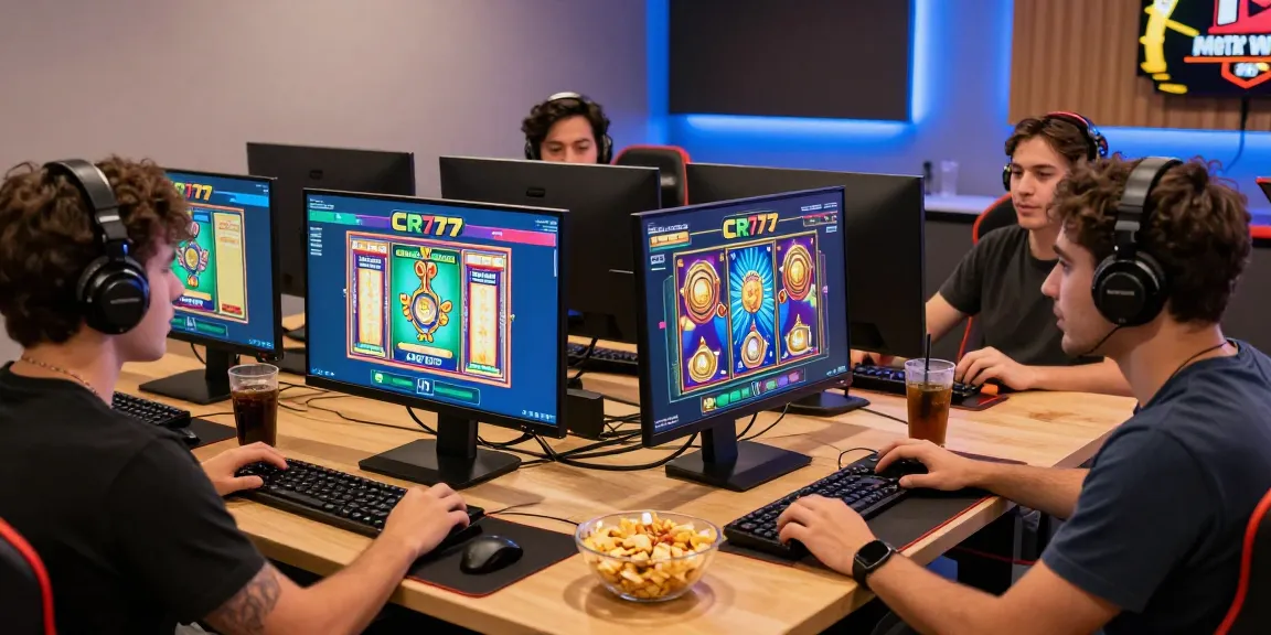 Pengalaman bermain slot online di CR777 dengan teman-teman, menunjukkan kebersamaan dan keseruan.
