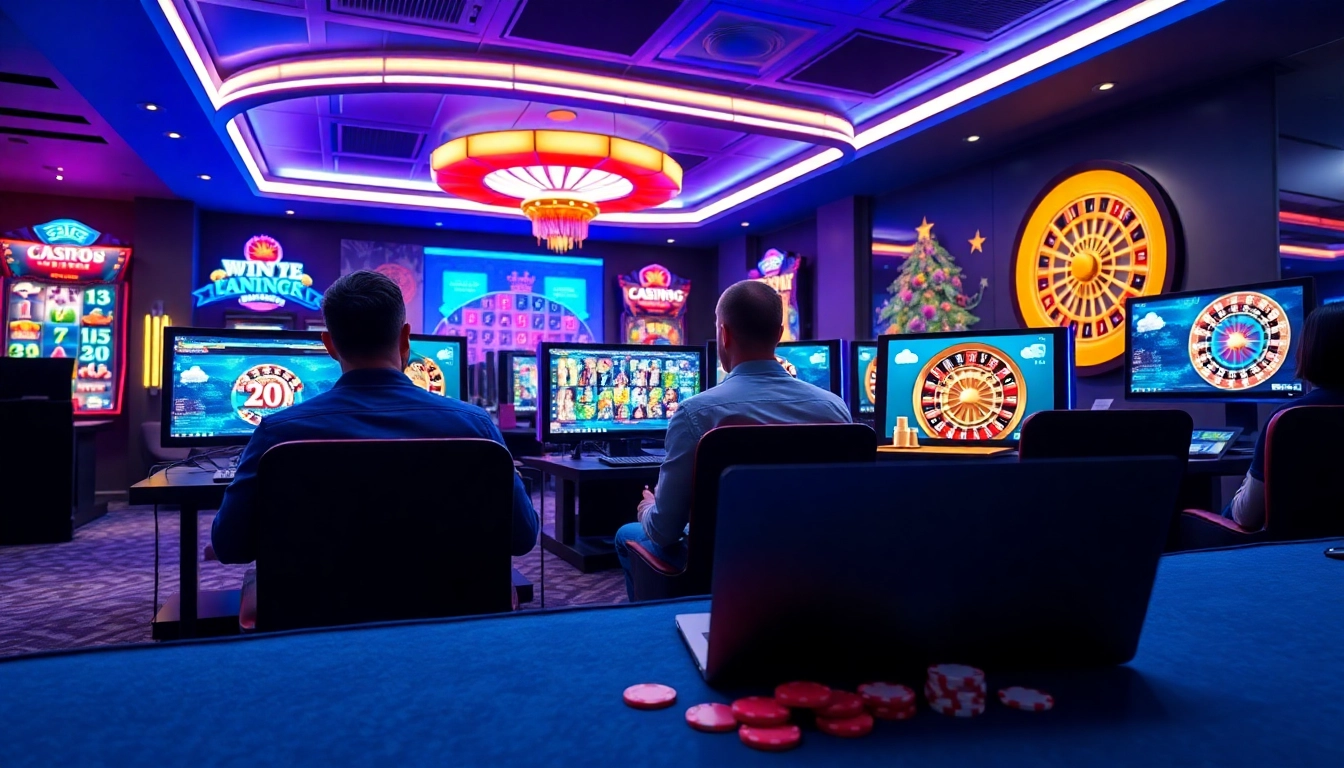 Erleben Sie das Aufregende beim casino spielen online in lebendiger virtueller Umgebung.
