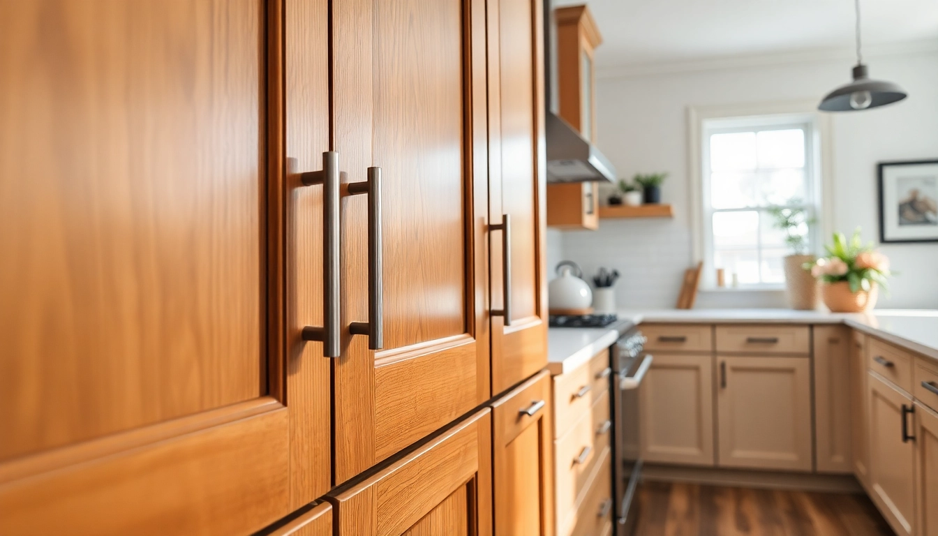 Revitalize your kitchen with Cabinet Refacing Saint Petersburg FL, showcasing beautiful new finishes.