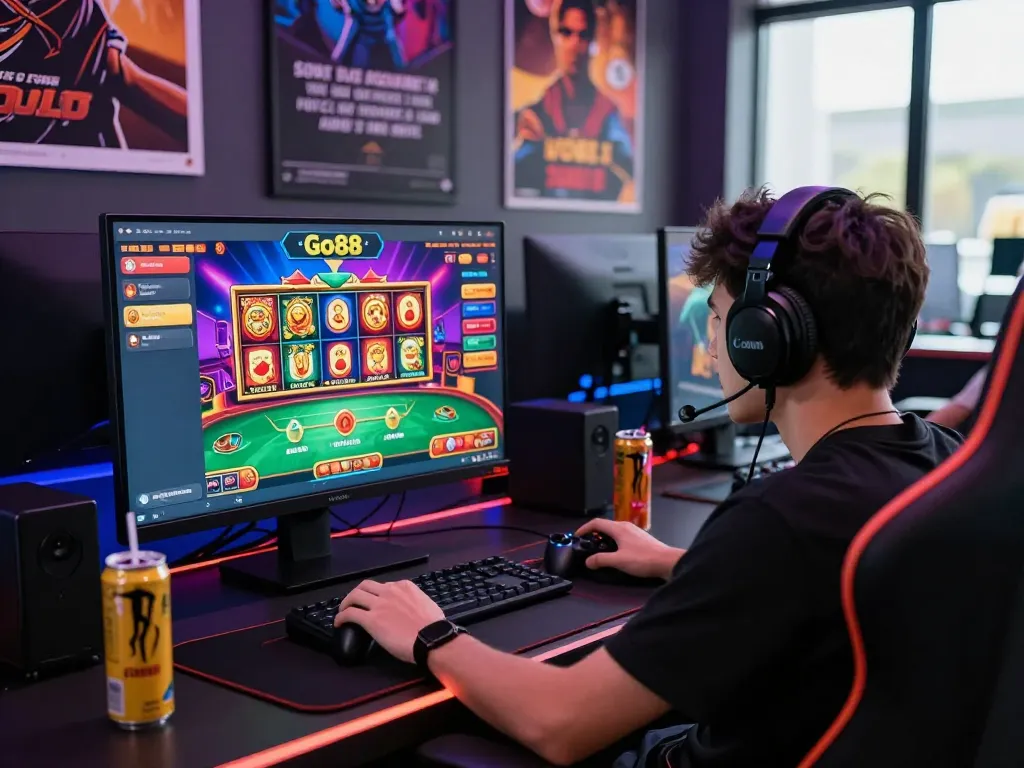 Engaging Go88 online gaming experience showcasing vibrant graphics and a competitive atmosphere.