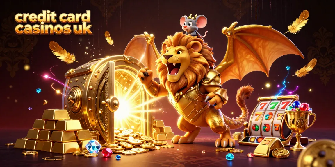 Experience the excitement of credit card casinos uk with riveting slot games and fabulous rewards.