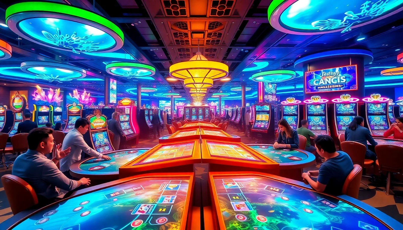 Experience the thrill of bắn cá đổi thưởng with vibrant graphics and winning strategies.