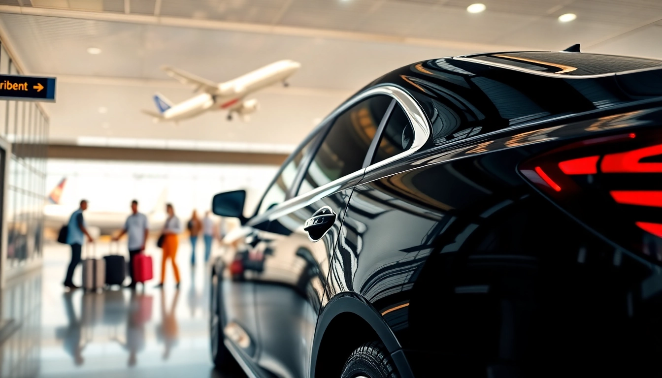 Experience seamless Private Airport Transfers with our luxury vehicle ready at the terminal.
