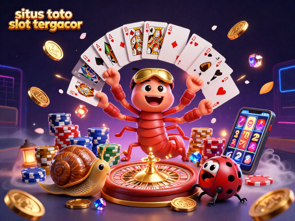 Experience the thrill of situs toto slot tergacor with vibrant characters and dynamic gambling elements in action.