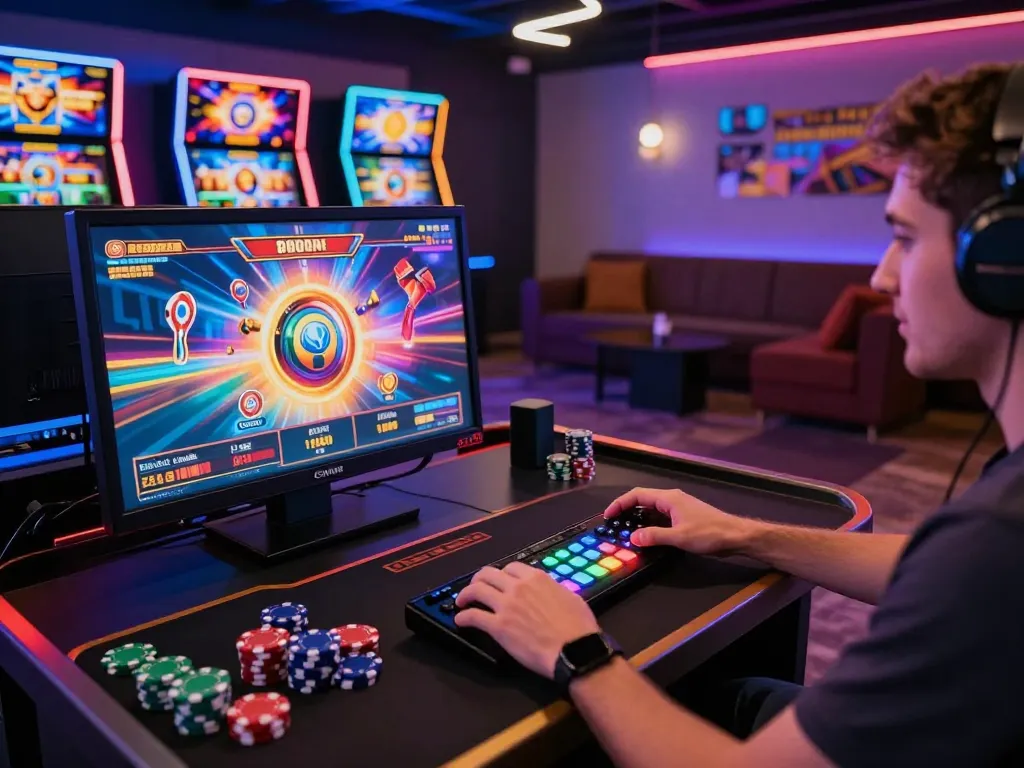 Suasana permainan daring yang menarik menampilkan permainan slot laoban188 dengan visual dinamis dan atmosfer yang mendalam.