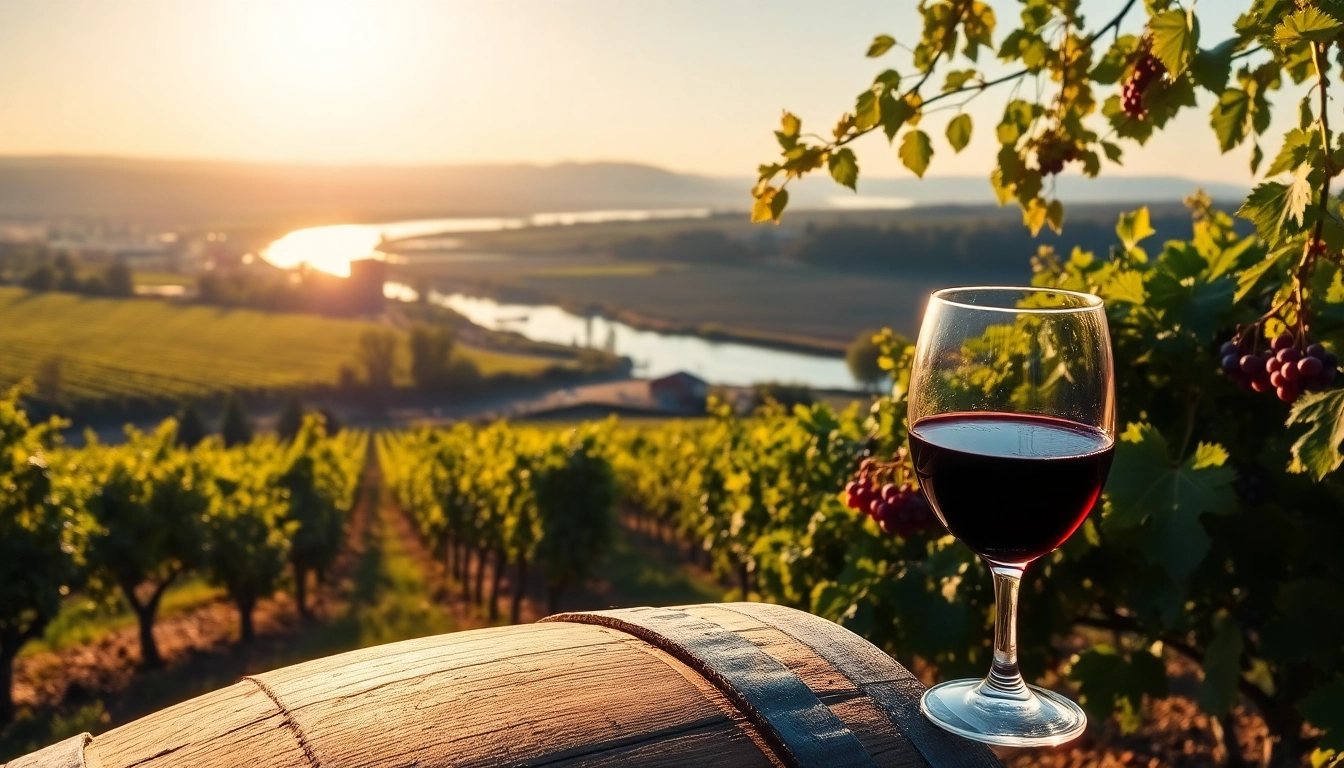 Vineyards and Sacramento River scenery showcasing Carksburg CA's charm.