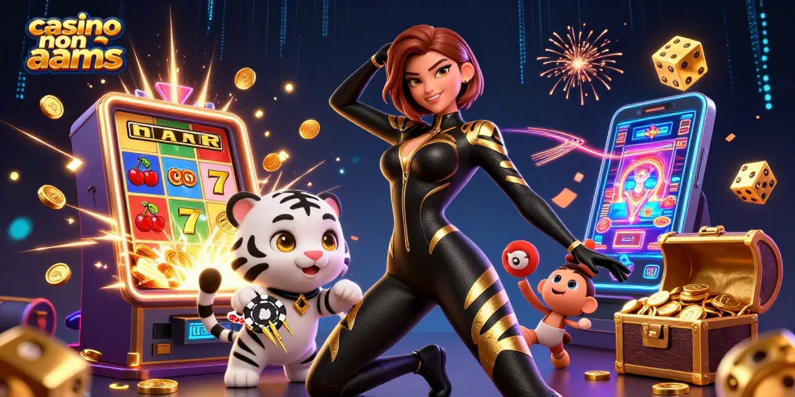 Vivi emozionanti esperienze di gioco con casino non aams, evidenziato da illustrazioni 3D vibranti e dinamiche che mostrano azioni ed emozioni.
