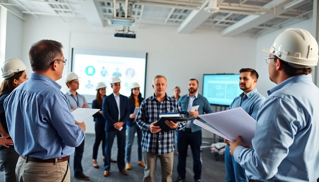 Engage in OSHA training Carolinas with a professional instructor in a bright classroom.