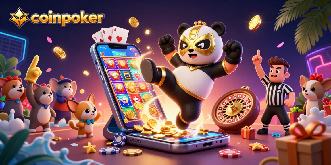CoinPoker propose des jeux captivants avec une ambiance de casino animée, idéal pour les joueurs.
