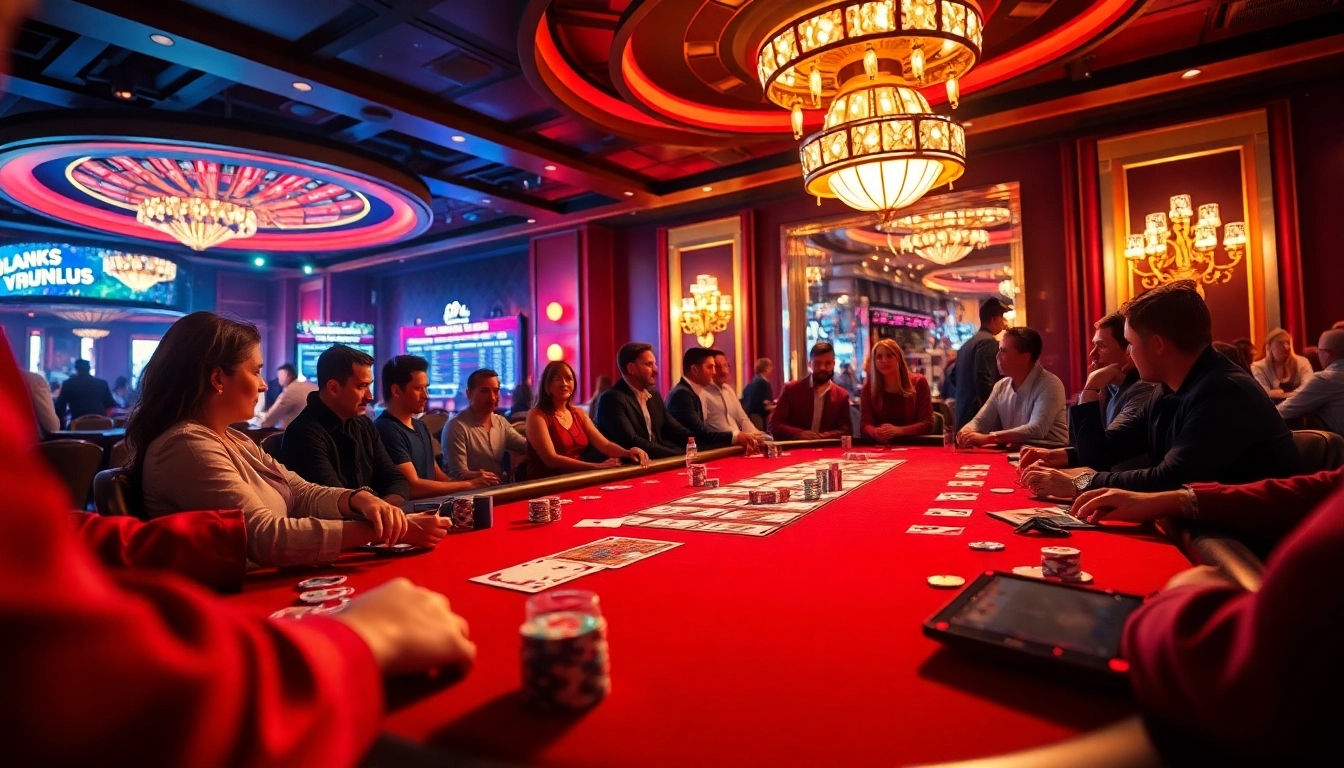 Players showcase their skills at a lively poker table, merging sex ai elements with thrilling casino excitement.