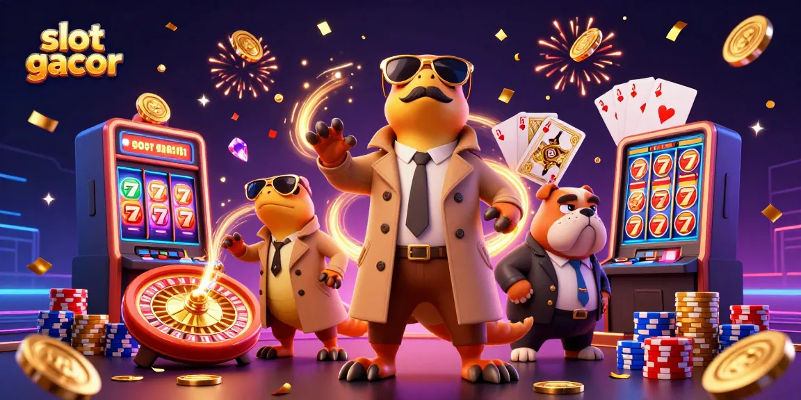 Engage with slot gacor excitement as raptors hilariously sneak into a VIP casino with coins and gems.