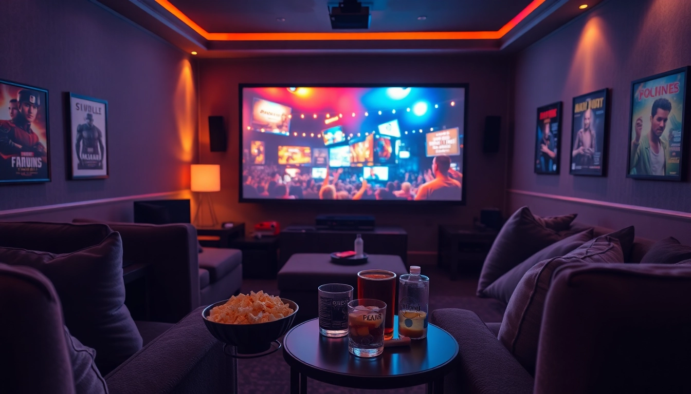 ดูหนัง ในบรรยากาศโรงภาพยนตร์ที่บ้านพร้อมขนมขบเคี้ยวและมุมผ่อนคลาย