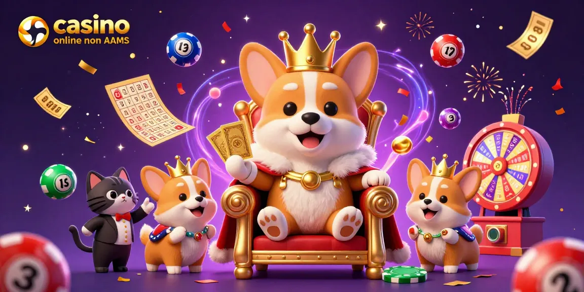 Gioca nei migliori casino online non AAMS con l'incredibile corgi reale e divertenti elementi di gioco.