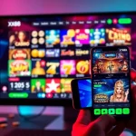Engaging visual of Trang Chủ XX88 showcasing online gambling games and apps.