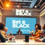Empowered individuals pitching innovative ideas in the 'Bet on Black' entrepreneurial event.