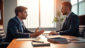 신용카드 현금화에 대한 전문적인 논의와 현대적인 사무실 환경