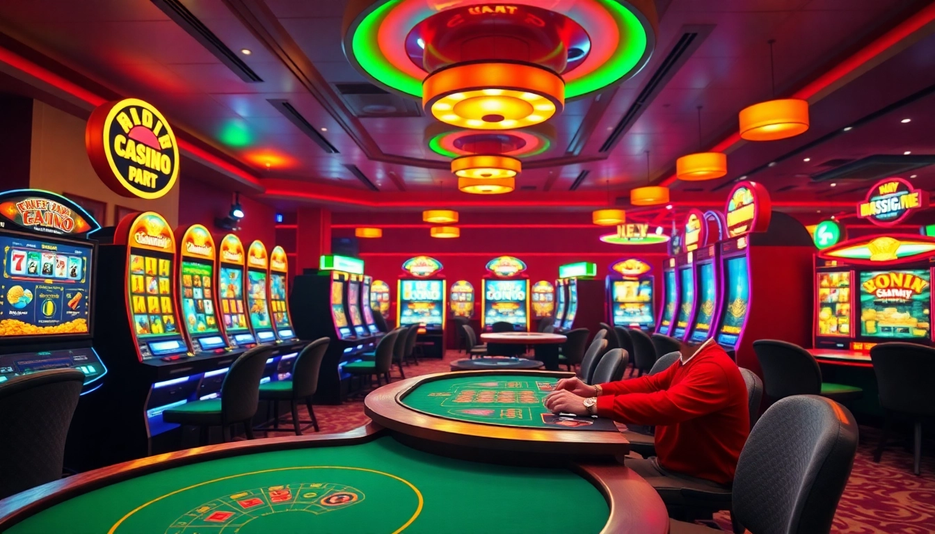 Experience exciting online casinos in Canada with vibrant games and engaging atmosphere.