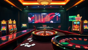 Experience the thrill of SHBET gaming with vibrant tables, slots, and exciting betting action.