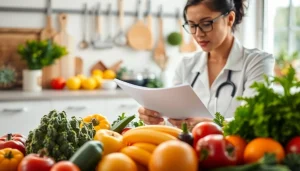 Explore how intermittent fasting can transform your eating habits with this vibrant nutrition scene.