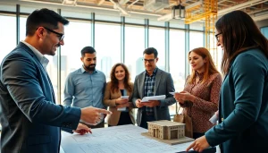 Engaged professionals in construction advocacy Carolinas discussing innovative strategies and plans.