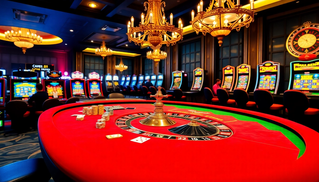 Experience high-stakes gaming at https://rr88.wales/ with vibrant roulette, poker chips, and luxury décor.