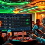 A vibrant online gambling scene with dynamic live football odds showcasing the excitement of 7m cn betting.