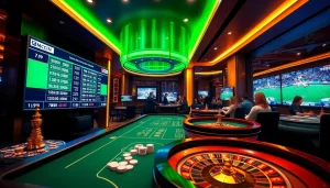 Experience thrilling online betting with real-time odds on 7m cn as players strategize at a luxurious casino.