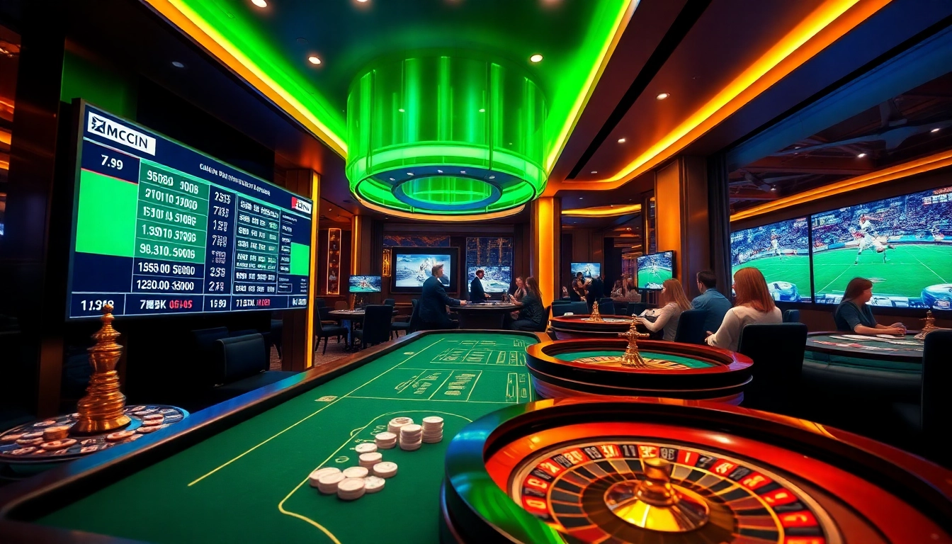 Experience thrilling online betting with real-time odds on 7m cn as players strategize at a luxurious casino.