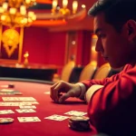 Exciting casino poker game themed around pbn post, showcasing chips and cards at a luxurious table.