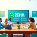 Implement WhatsApp Smart CRM in a modern business environment to enhance communication efficiency.