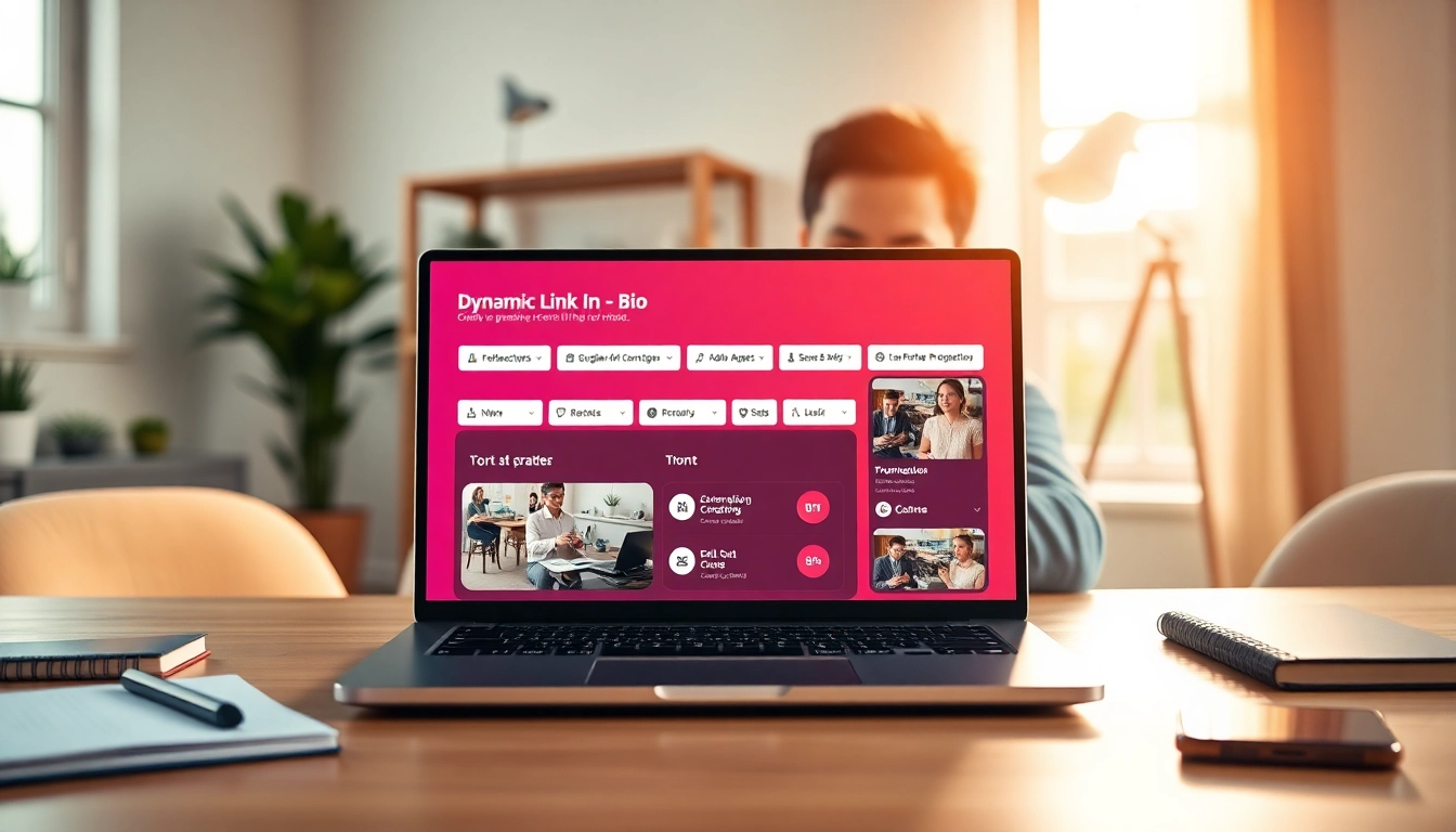 Enhance your audience engagement with a paid link in bio for creators in an inviting workspace.