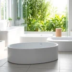 Showcasing various shower bases designed for modern bathrooms, emphasizing unique features and textures.