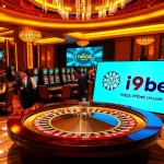 Experience luxury gambling at https://i9bett.cn.com/ with exciting roulette and vibrant poker chips.
