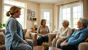 Senior caregivers austin tx providing compassionate care in a warm home atmosphere.