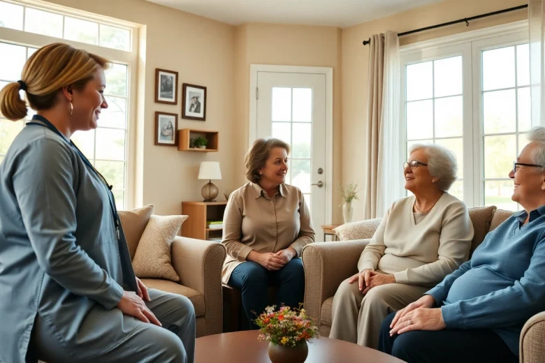 Senior caregivers austin tx providing compassionate care in a warm home atmosphere.