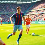 Watch thrilling ผลบอลสดไทย action as players compete passionately on the soccer field.