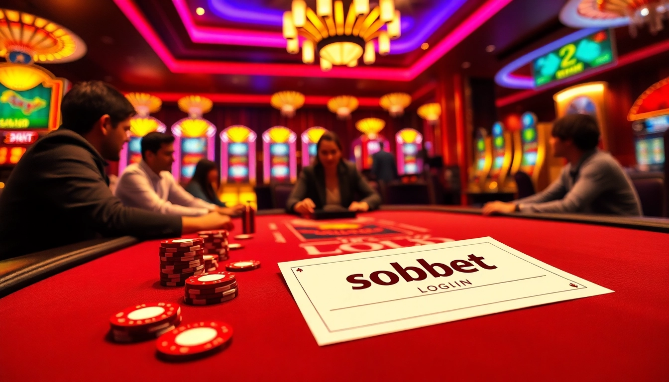 Experience the excitement of sbobet login with thrilling casino games and high-stakes betting!