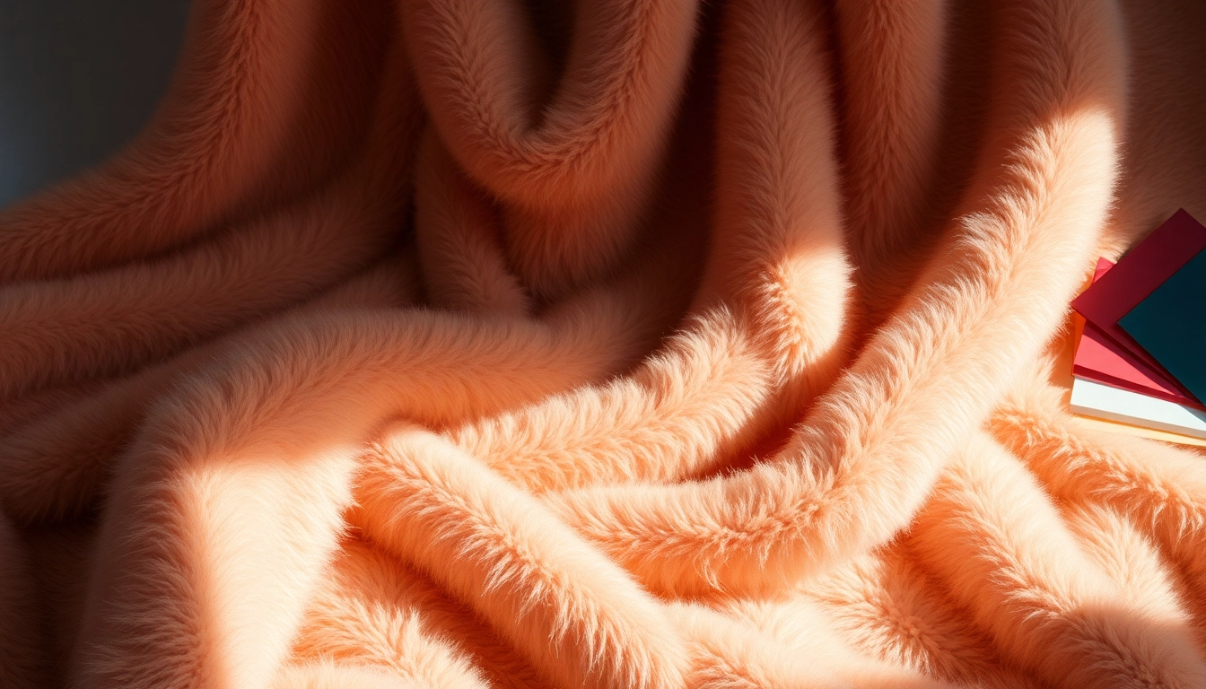 Bekijk nepbont stoffen met luxe uitstraling en zachte textuur in deze afbeelding.