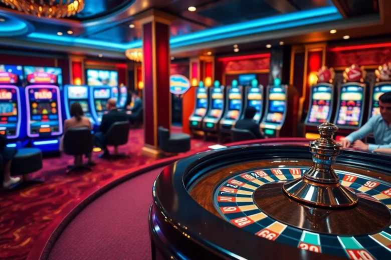 Ressentez l'excitation du casino en ligne France avec des tables de jeu vibrantes et des machines à sous modernes.