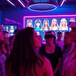 Engaging users with nsfw character AI technology in a vibrant virtual environment.