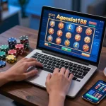 Engaging gaming action on agenslot188, showcasing strategic betting at home